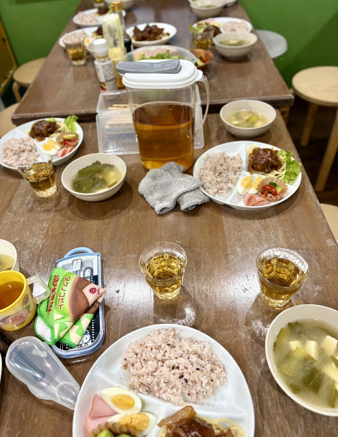 みんなでごはんを一緒に作って食べる時間